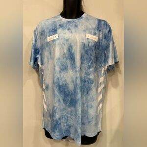 NO COUNTRY Blue Tie-Dye Men's Shirt/ NWT